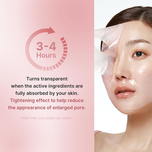 Bio-Collagen Real Deep Mask, Hydrating Overnight Hydrogel Mask, Pore Minimizing, Elasticity Improvement, 34g x16ea