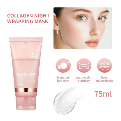 Collagen Overnight Wrapping Peel Off Facial Mask Pack